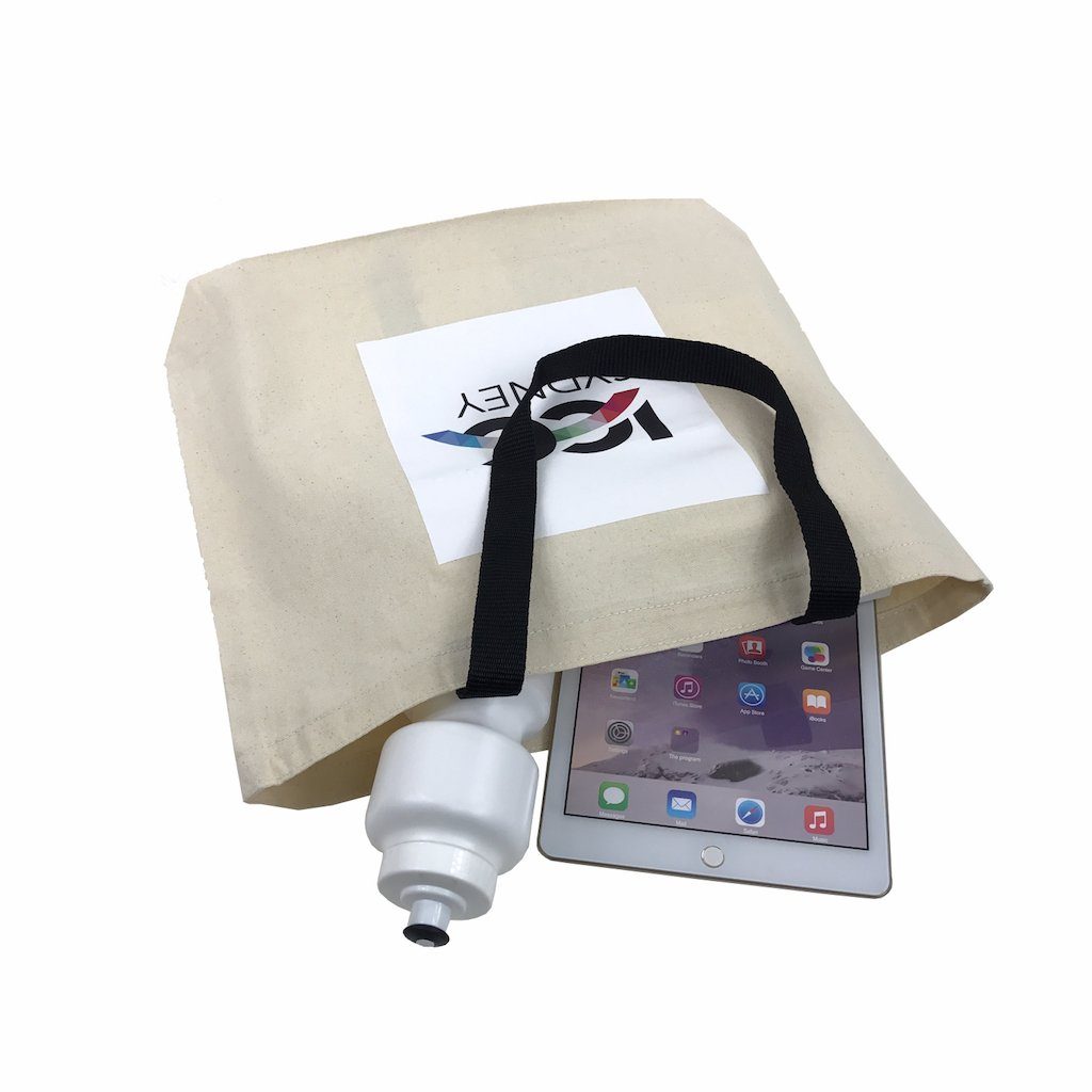 Coloured Handle Cotton Tote Bag(CB-23) - greenpac.com.au