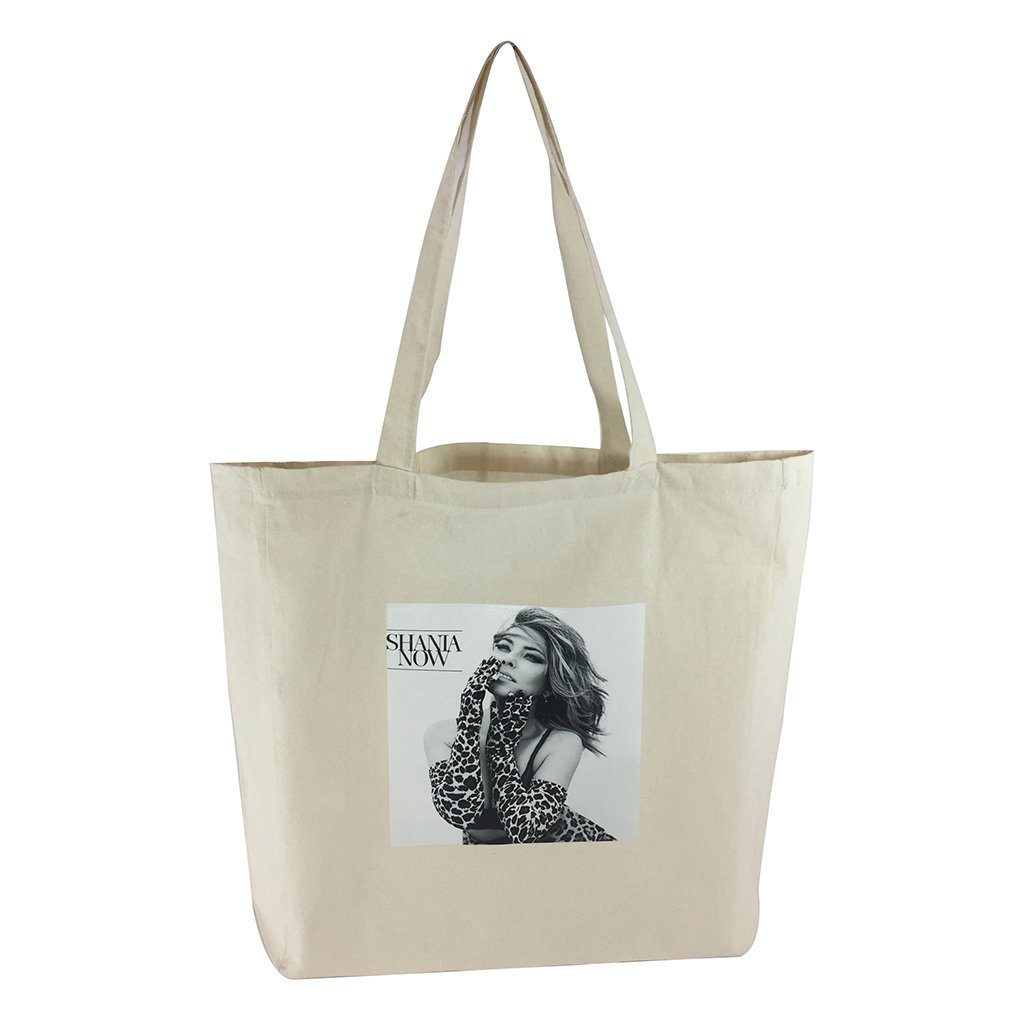 Stock Calico Shopping Bag With Extra Long Handle(SCB-19T) - greenpac.com.au