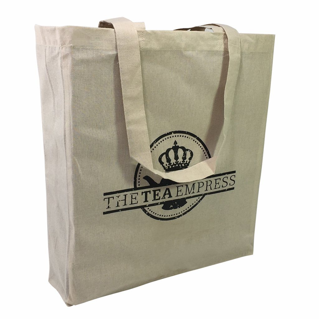 Stock Calico Shopping Bag With Extra Long Handle(SCB-19T) - greenpac.com.au