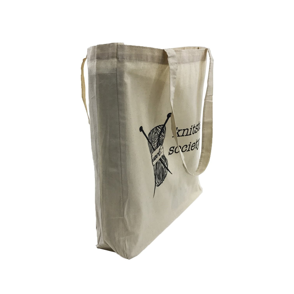 Stock Calico Shopping Bag with Gusset(SCB-06D) - greenpac.com.au
