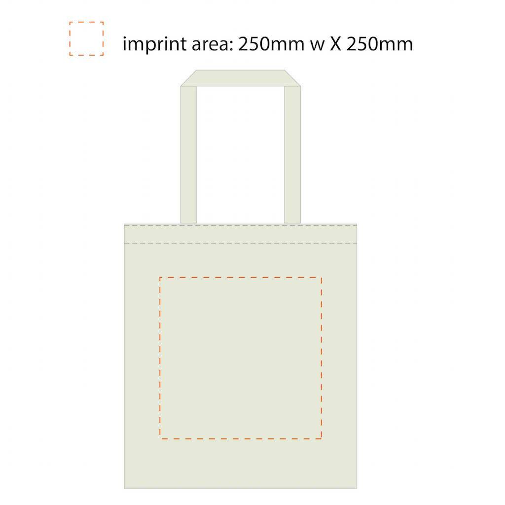 Stock Calico Tote Bag with Extra Long Handle(SCB-04) - greenpac.com.au
