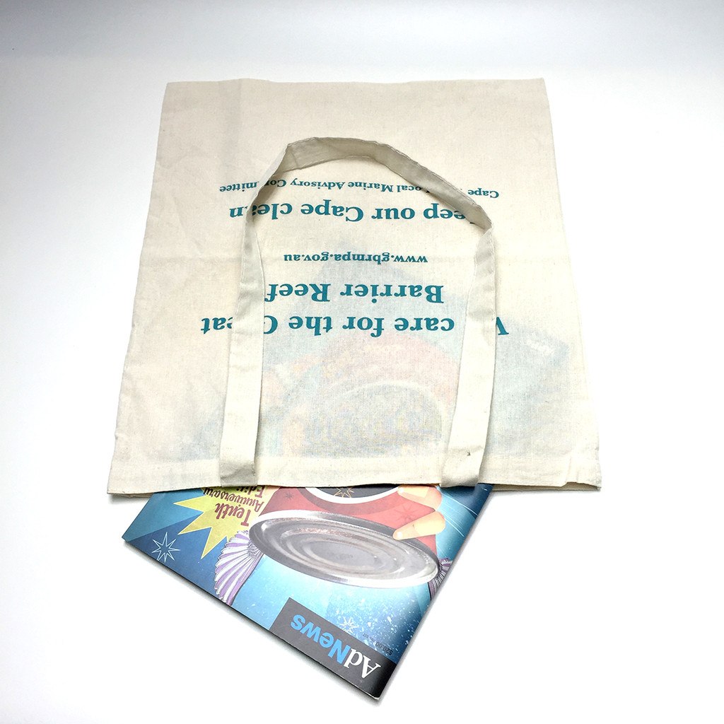 Stock Calico Tote Bag with Extra Long Handle(SCB-04) - greenpac.com.au