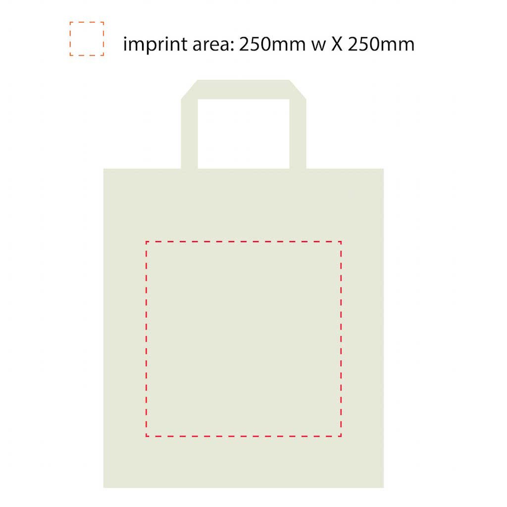 Stock Calico Tote Bag with Short Handle(SCB-05) - greenpac.com.au