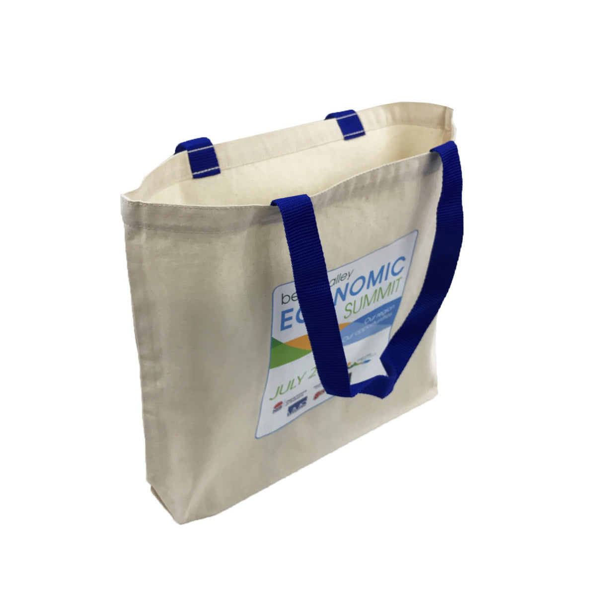 Coloured Handle Cotton Tote Bag(CB-23) - greenpac.com.au