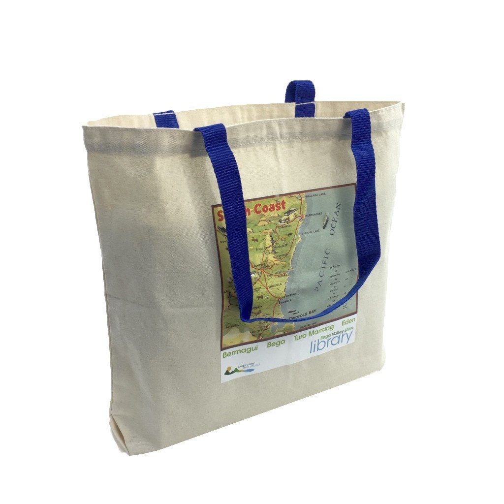 Coloured Handle Cotton Tote Bag(CB-23) - greenpac.com.au