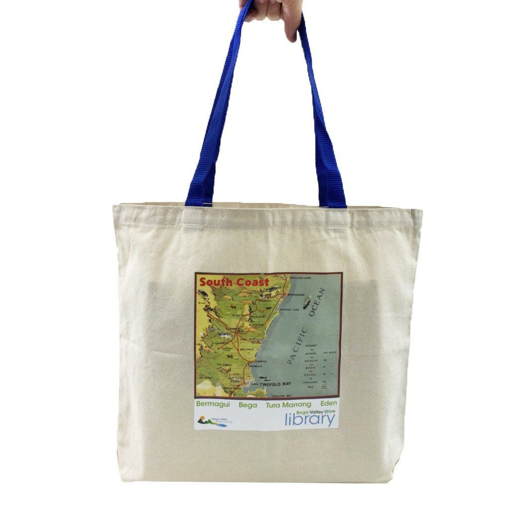 Coloured Handle Cotton Tote Bag(CB-23) - greenpac.com.au