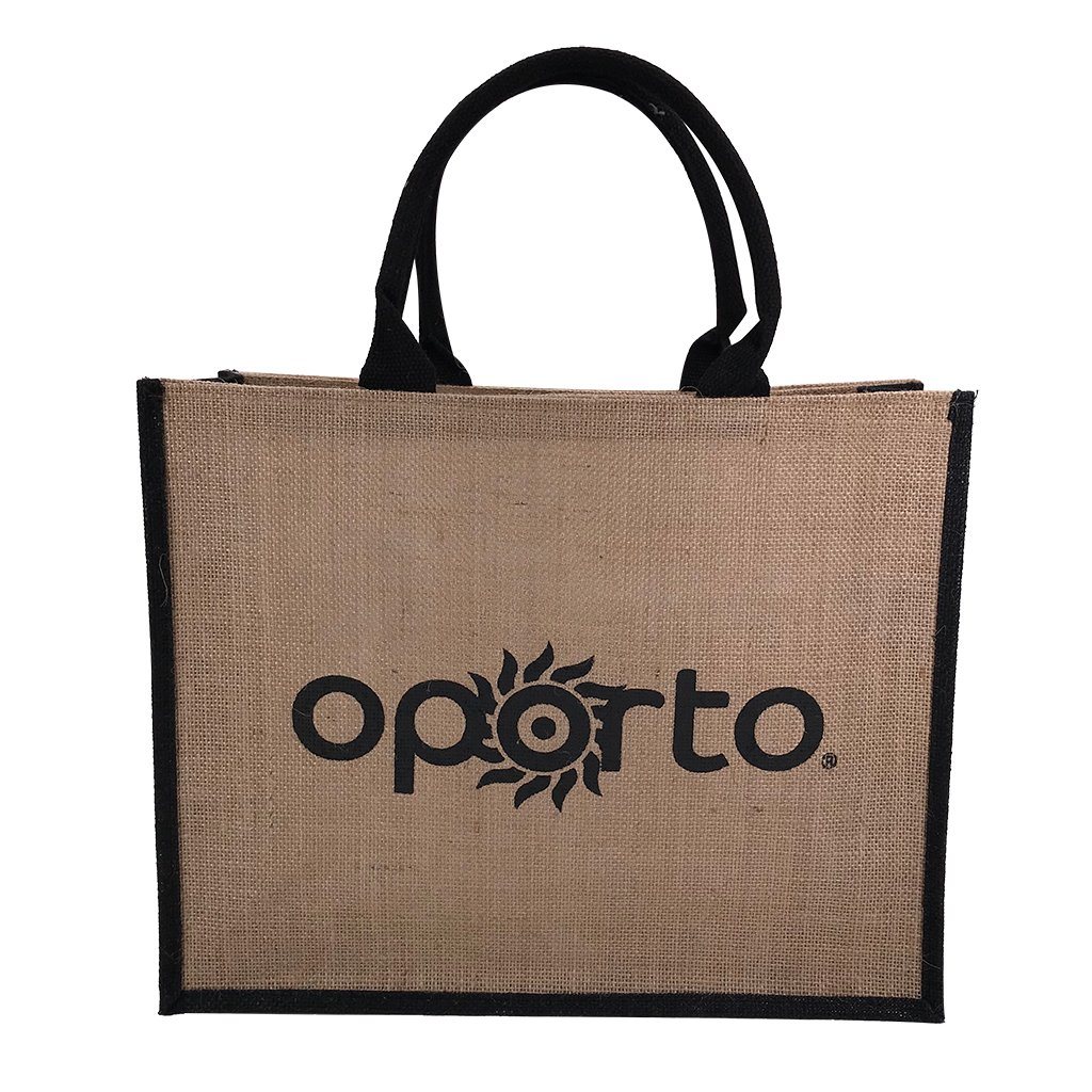 Stock Jute Bag Coloured-Black(SJB-02D) - greenpac.com.au