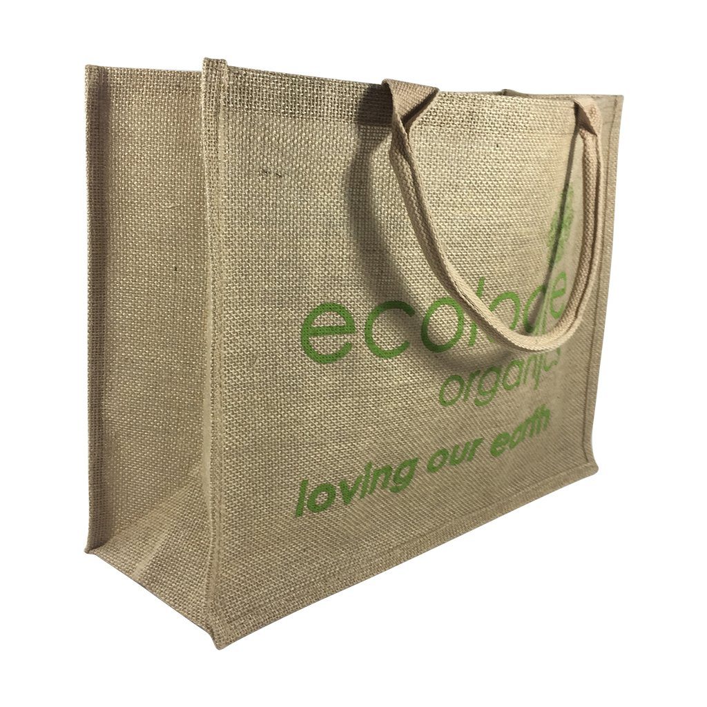 Stock Jute Bag Natural(SJB-01D) - greenpac.com.au