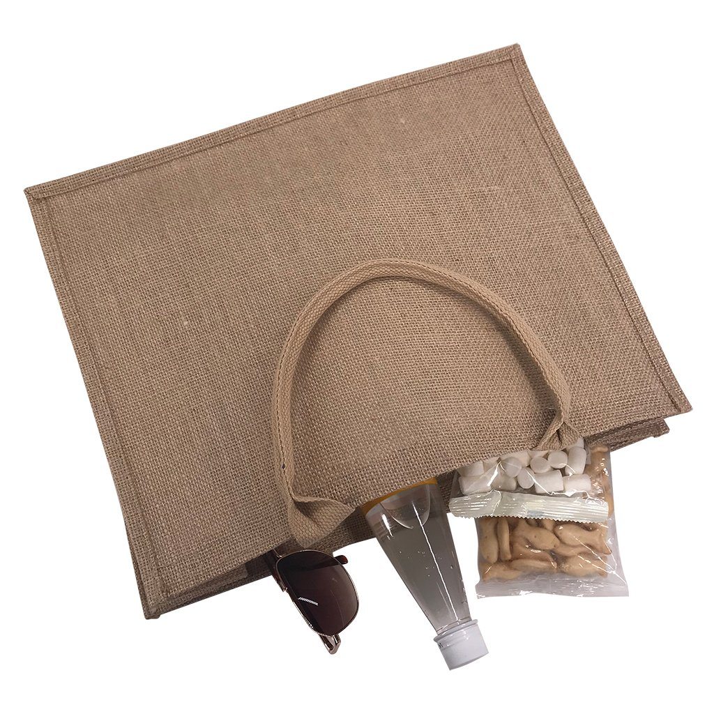 Stock Jute Bag Natural(SJB-01D) - greenpac.com.au