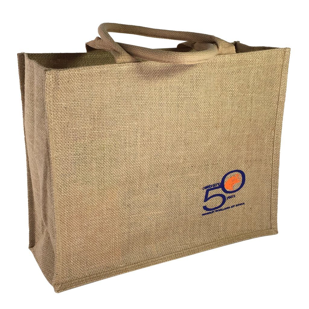 Stock Jute Bag Natural(SJB-01D) - greenpac.com.au