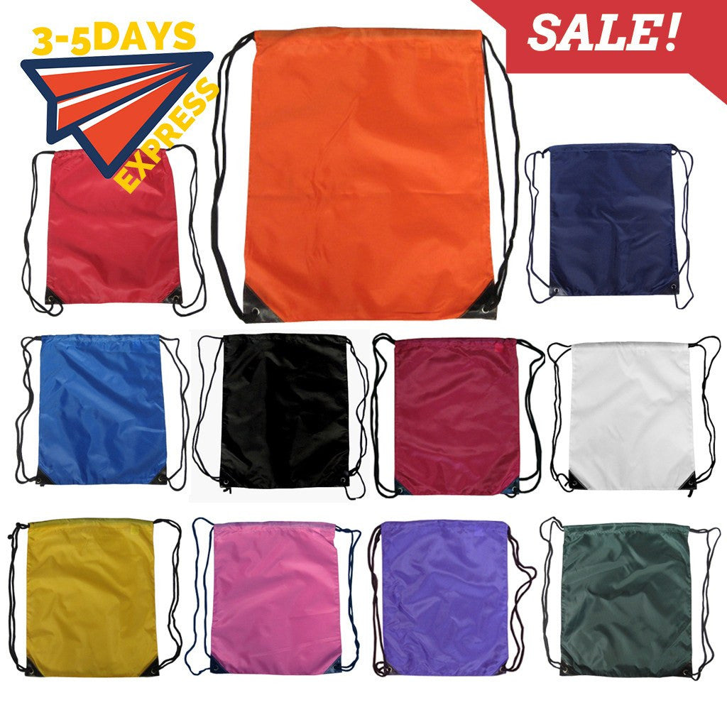 Stock Nylon Backsack(SNB-16D) - greenpac.com.au