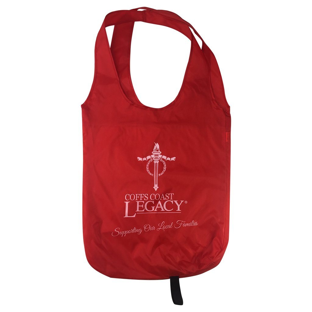 Stock Nylon Foldable Shopper(SNB-17D) - greenpac.com.au