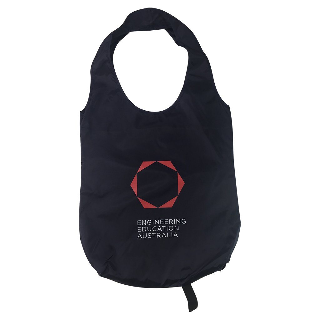 Stock Nylon Foldable Shopper(SNB-17D) - greenpac.com.au