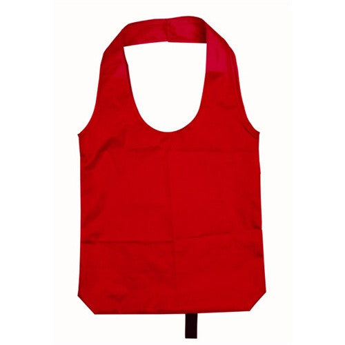 Stock Nylon Foldable Shopper(SNB-17D) - greenpac.com.au