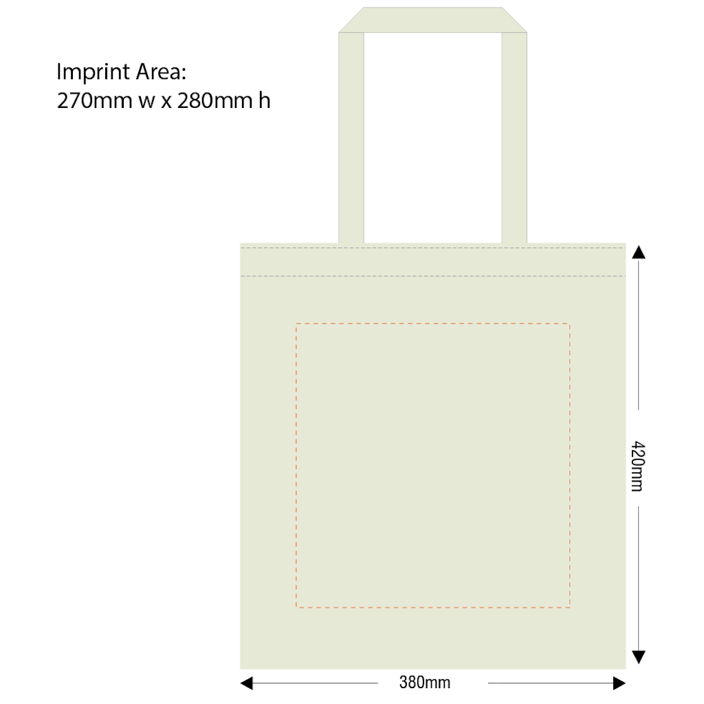 Stock Standard Calico Bag(SCB-07D) - greenpac.com.au