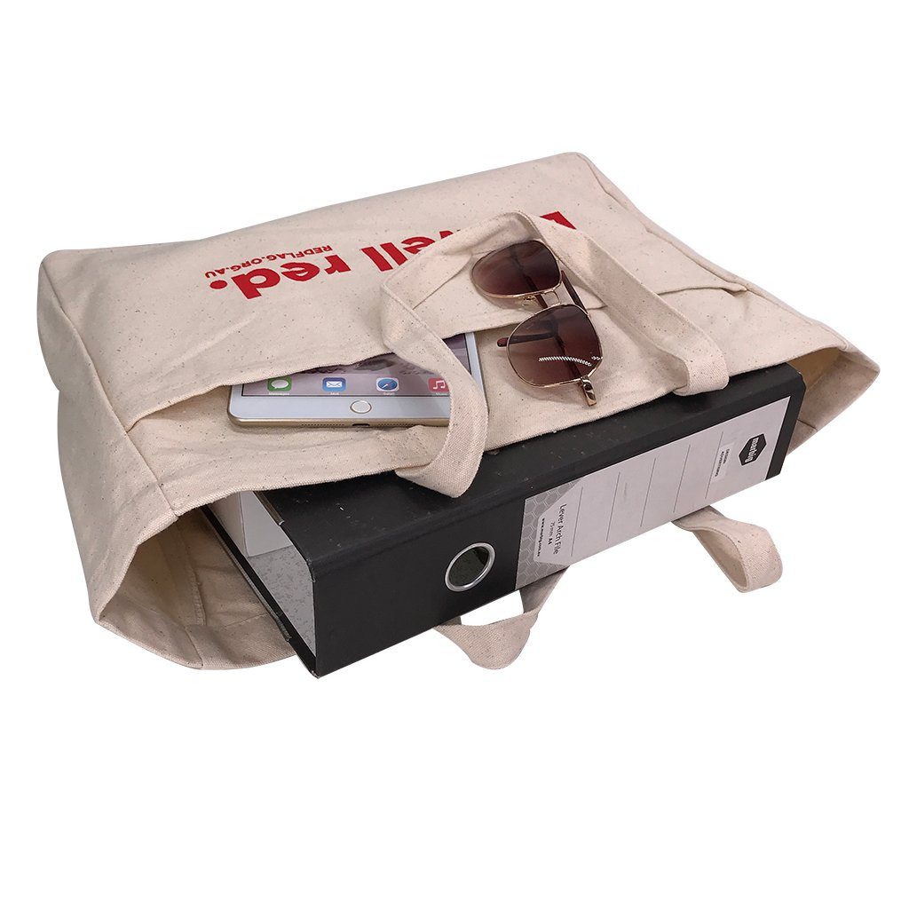 Stock Thick Canvas Shopper(SCB-17D) - greenpac.com.au