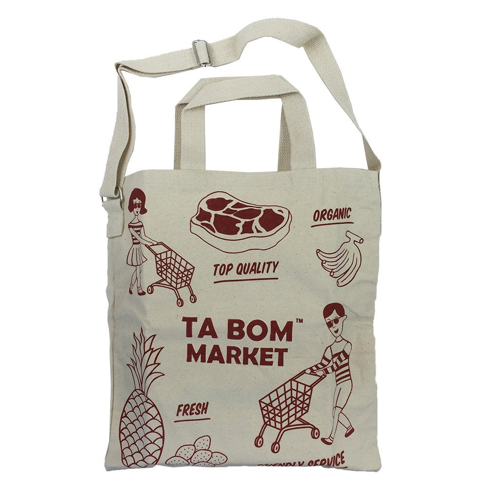 Cotton Double Handles Sling Bag(CB-21) - greenpac.com.au