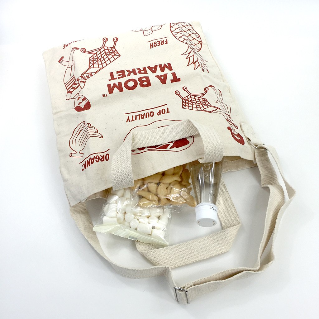 Cotton Double Handles Sling Bag(CB-21) - greenpac.com.au