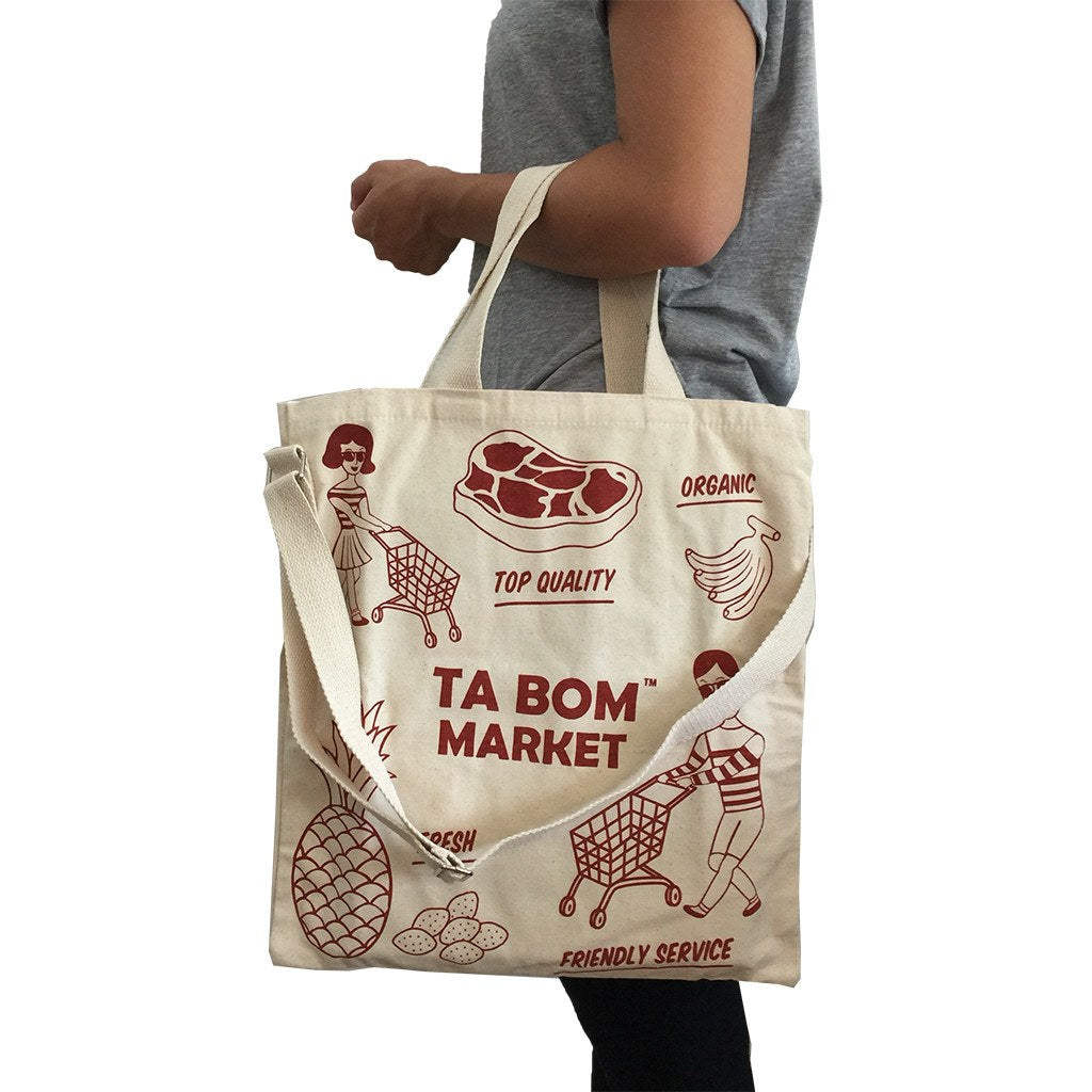 Cotton Double Handles Sling Bag(CB-21) - greenpac.com.au