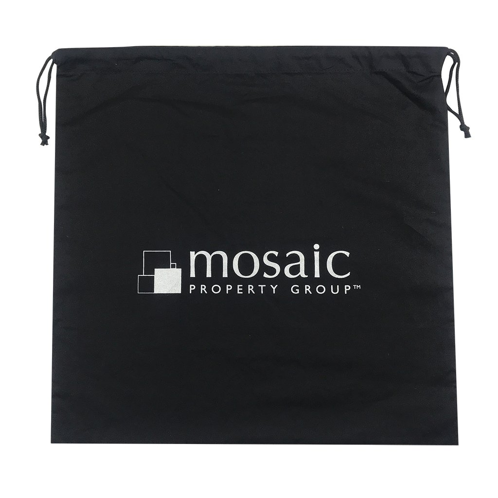 Cotton Drawstring Pouch-Square(CB-22) - greenpac.com.au