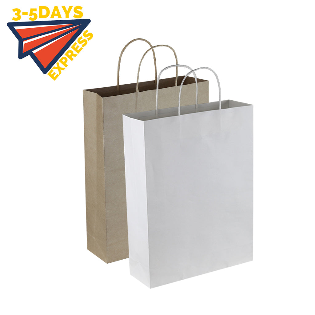 Stock Kraft Paper Trade Show Bag(SKP-02D)