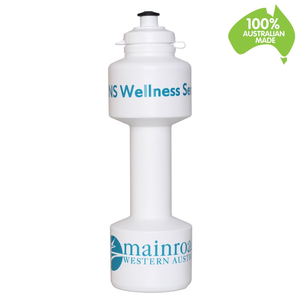 750ml Dumbell Flip Top Drink Bottle(SDW-21) - greenpac.com.au