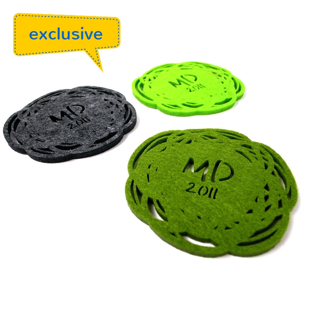 Felt Coaster(SDW-13) - greenpac.com.au