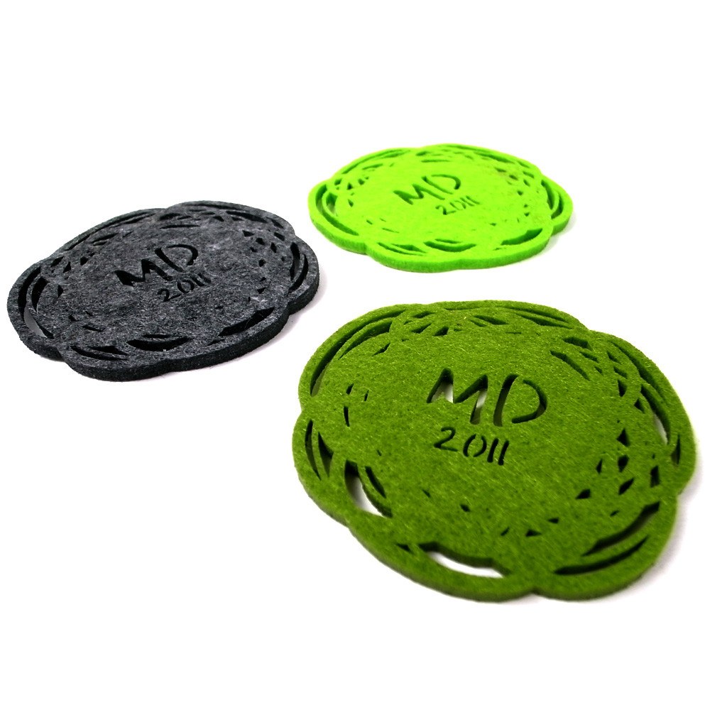 Felt Coaster(SDW-13) - greenpac.com.au