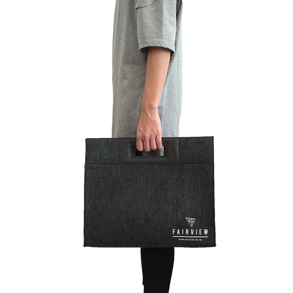 Felt Document Bag-Medium(FB-07) - greenpac.com.au