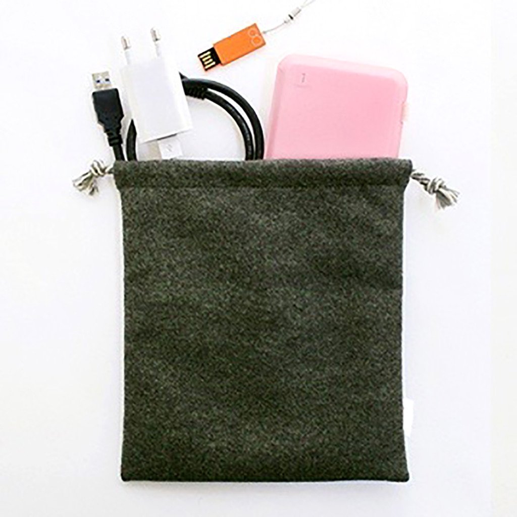 Felt Drawstring Bag-Medium(FB-18) - greenpac.com.au