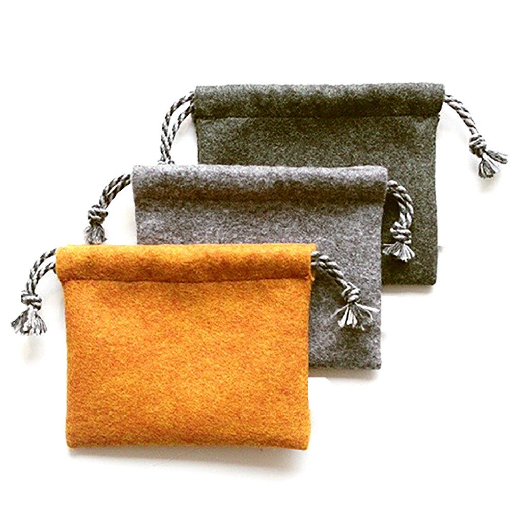 Felt Drawstring Bag-Mini(FB-19) - greenpac.com.au