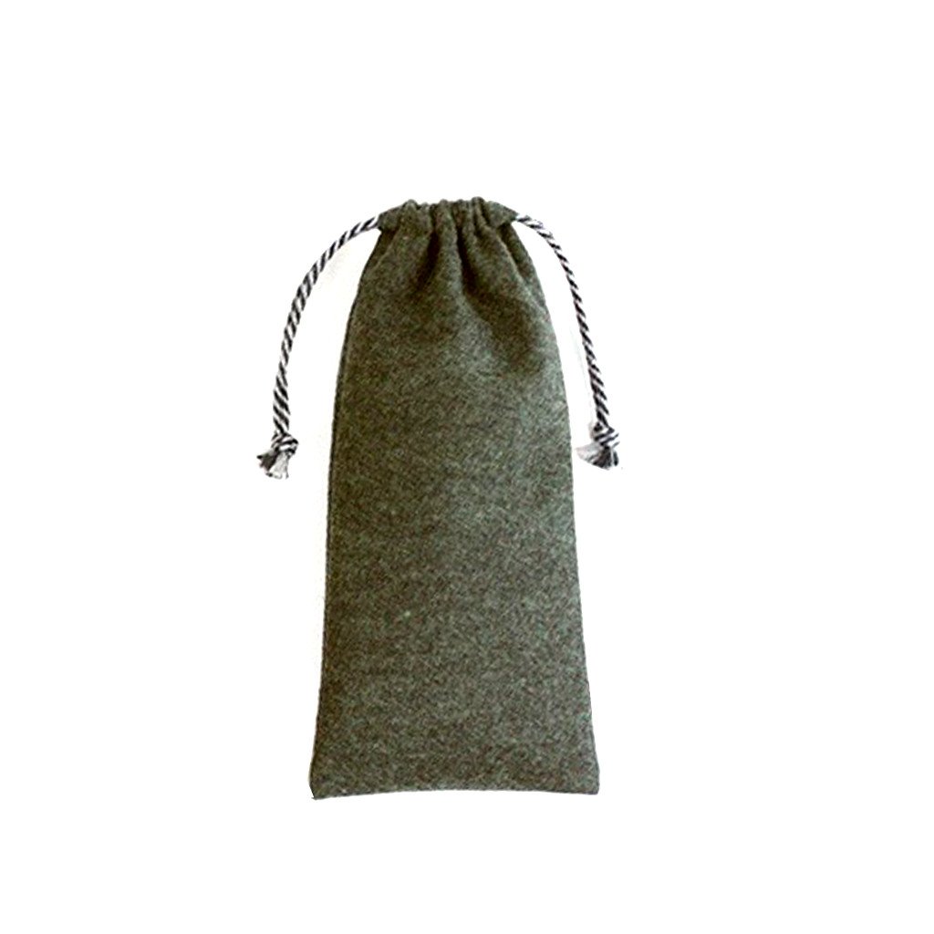 Felt Drawstring Long Pouch(FB-20) - greenpac.com.au