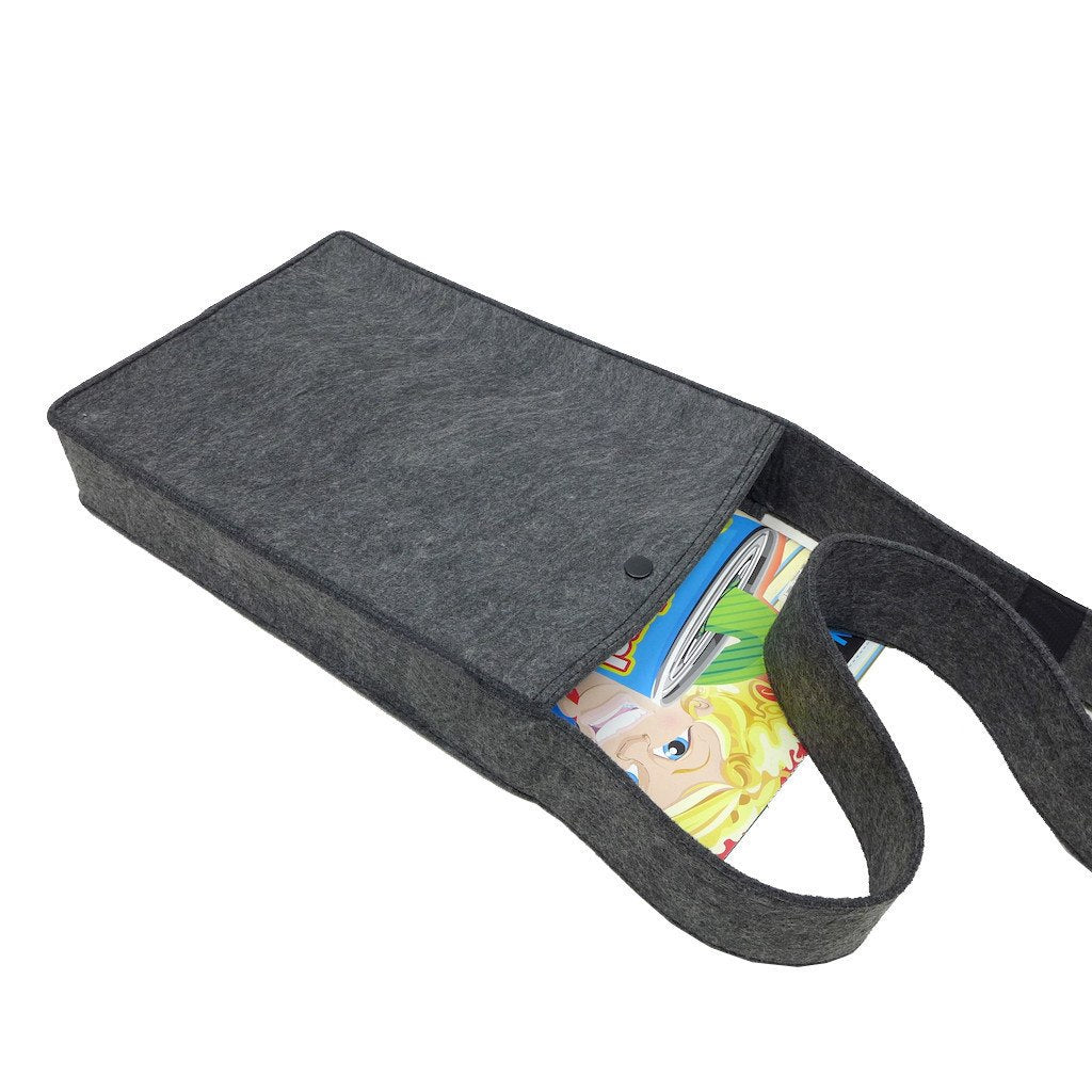 Felt Messenger Bag-Portrait(FB-04) - greenpac.com.au