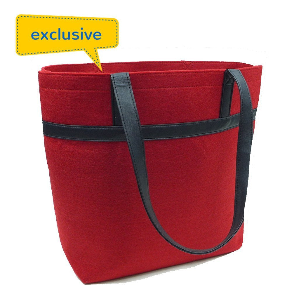 Felt Tote Bag-Deluxe(FB-03) - greenpac.com.au