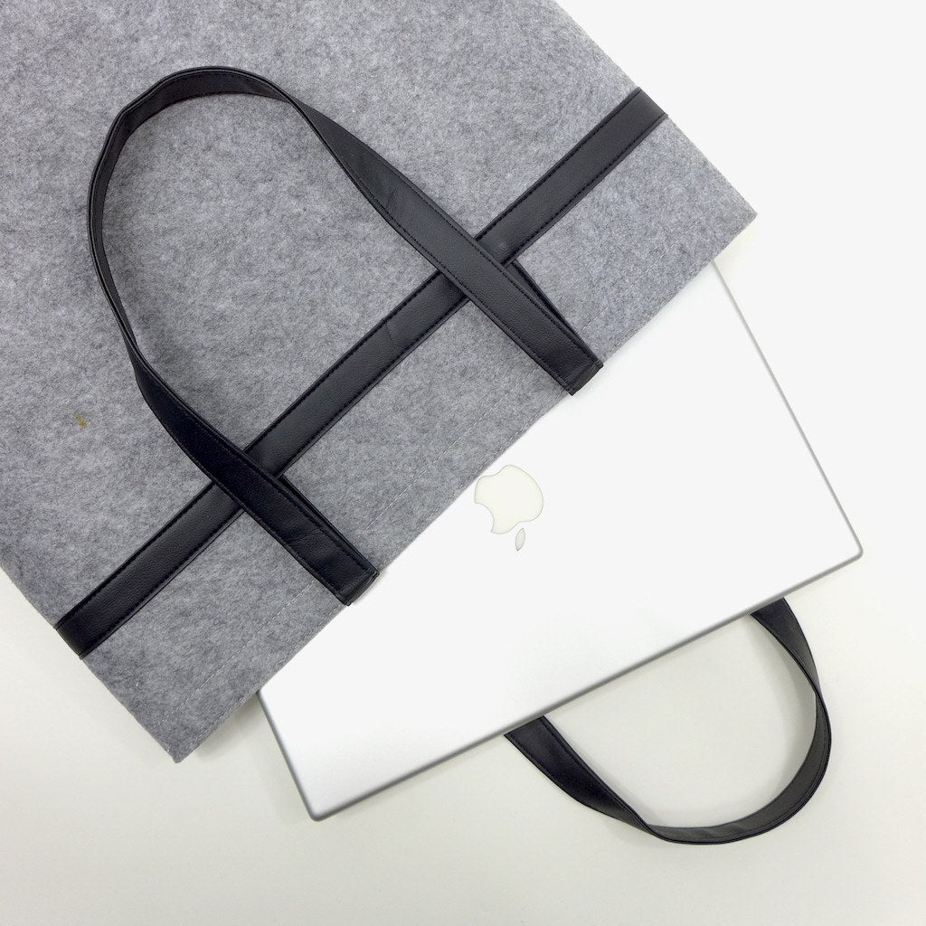 Felt Tote Bag-Deluxe(FB-03) - greenpac.com.au