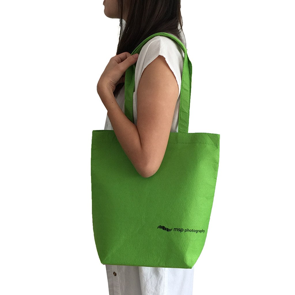 Felt Tote Bag-Small(FB-01) - greenpac.com.au