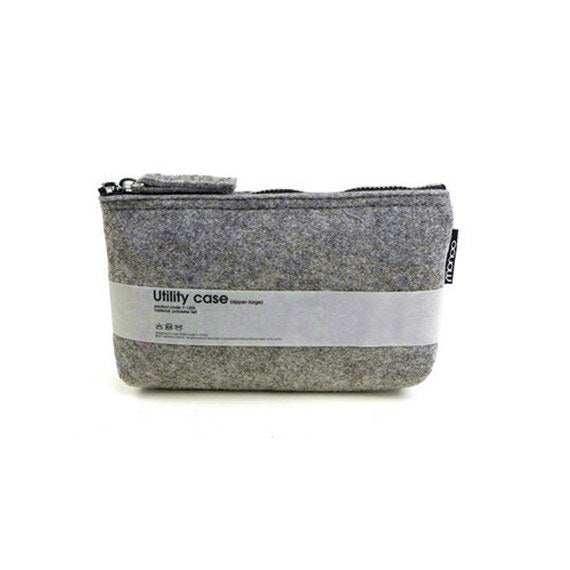 Felt Zipper Bag-Large(FB-10) - greenpac.com.au