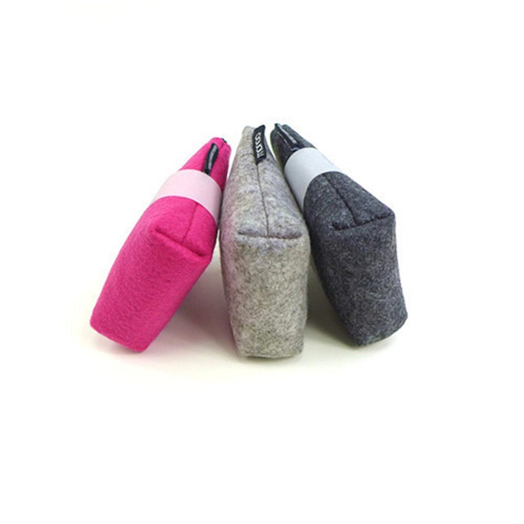 Felt Zipper Bag-Small(FB-11) - greenpac.com.au