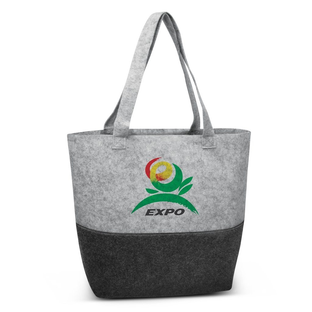 Stock Felt Two tone Tote Bag(SFB-02T) - greenpac.com.au