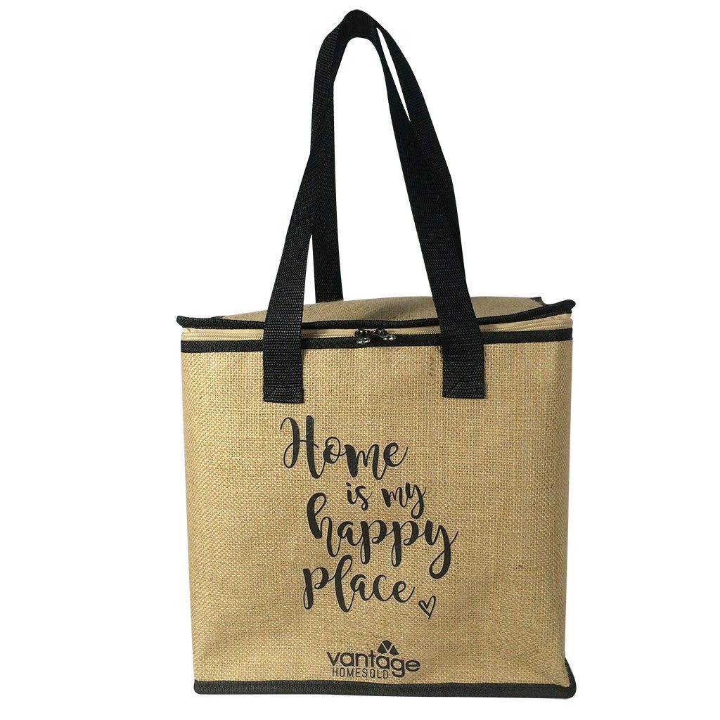 Jute Medium Cooler Bag(JB-14) - greenpac.com.au