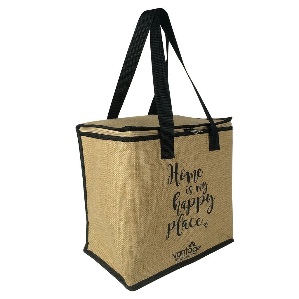 Jute Medium Cooler Bag(JB-14) - greenpac.com.au