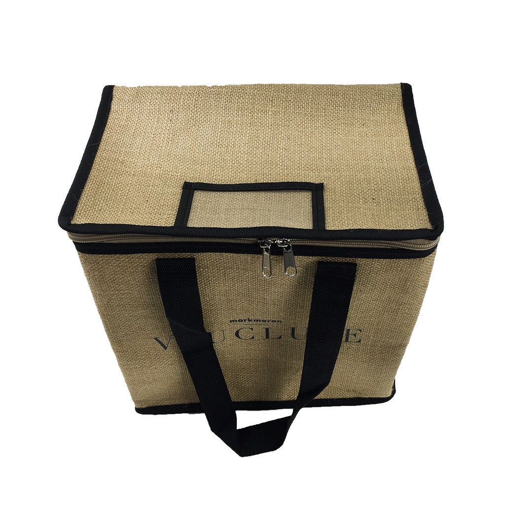 Jute Medium Cooler Bag(JB-14) - greenpac.com.au