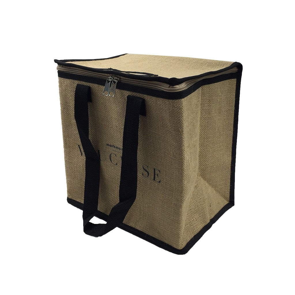 Jute Medium Cooler Bag(JB-14) - greenpac.com.au
