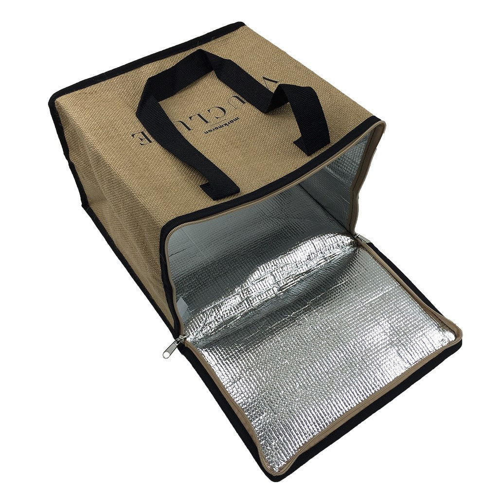 Jute Medium Cooler Bag(JB-14) - greenpac.com.au