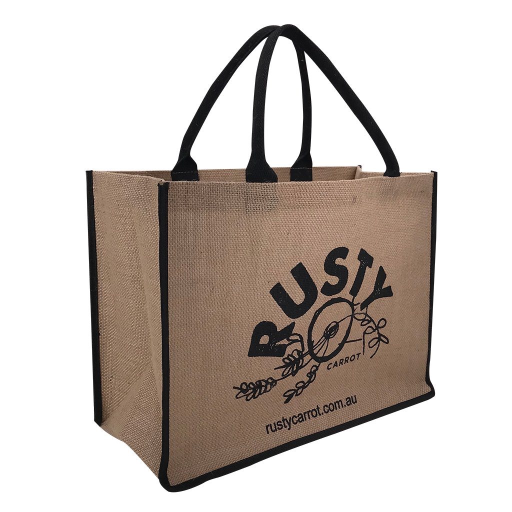 Jute Shopping Bag-Landscape(JB-01) - greenpac.com.au