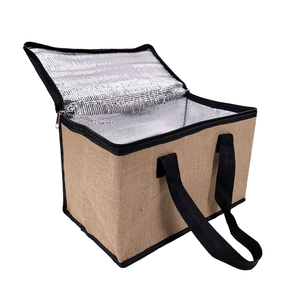 Jute Small Cooler Bag(JB-17) - greenpac.com.au