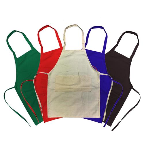 Kids Cotton Apron(SCT-02D) - greenpac.com.au