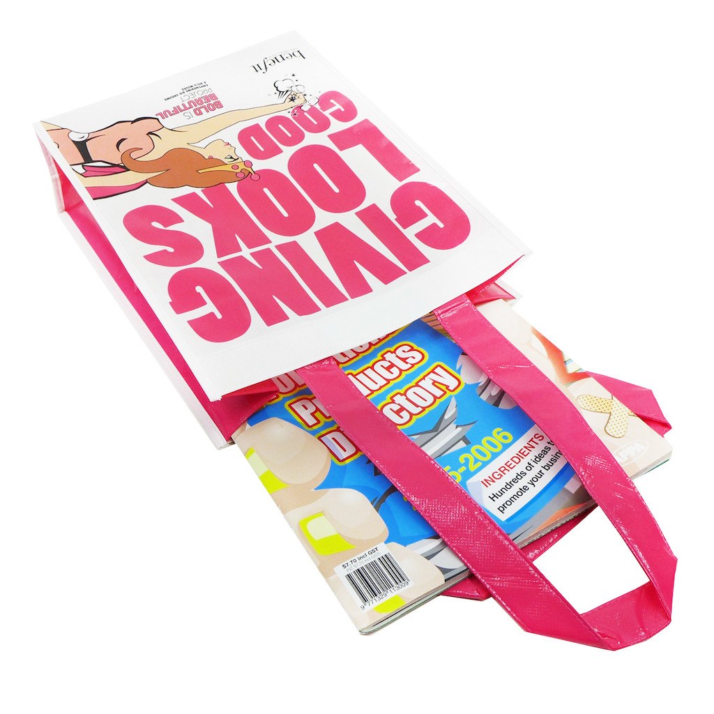 Laminated Portrait Show Bag(LB-01) - greenpac.com.au