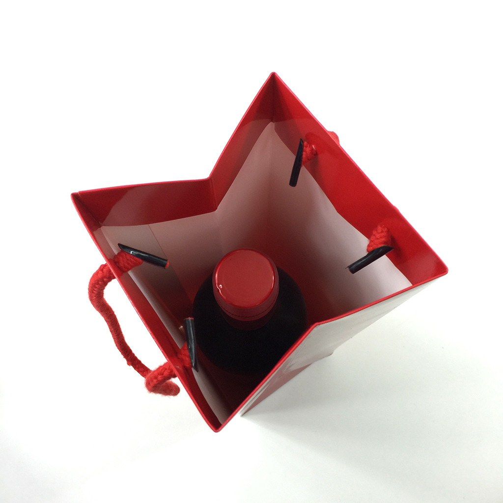 1 Bottle Wine Paper Bag(LP-11) - greenpac.com.au