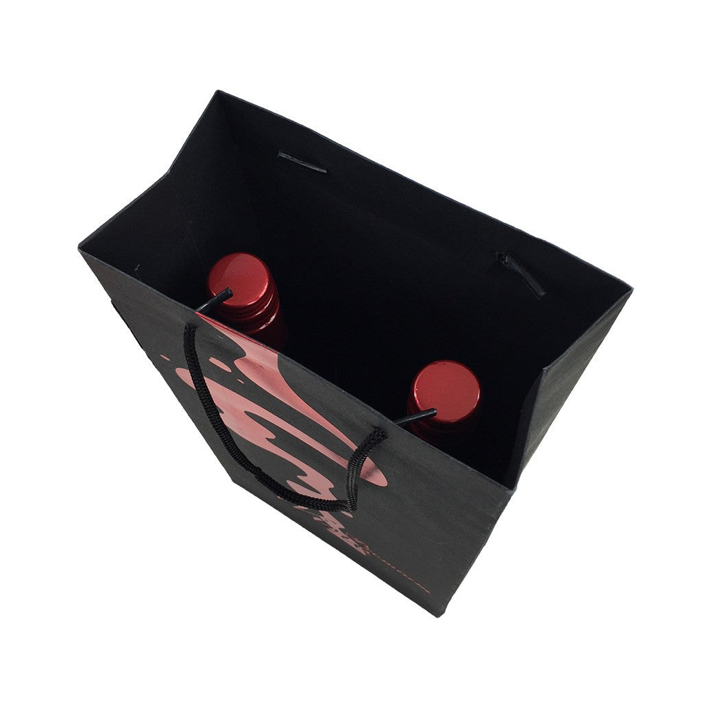 2 Bottle Wine Paper Bag(LP-12) - greenpac.com.au